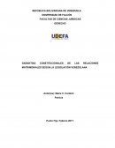 GARANTÍAS CONSTITUCIONALES DE LAS RELACIONES MATRIMONIALES SEGÚN LA LEGISLACIÓN VENEZOLANA