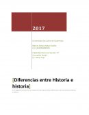 Formación Social l Diferencias entre Historia e historia