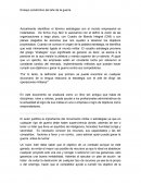 Ensayo constrictivo del arte de la guerra