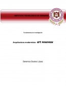 Arquitectura modernista y el Arte noveau.