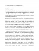 El abordaje etnográfico en la investigación social