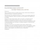 Actividad de bienestar