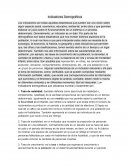 Indicadores Demográficos.