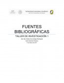 Fuentes bibliográficas de libros sobre metodología de la investigación.