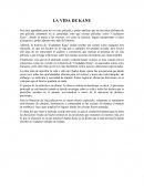 LA VIDA DE KANE