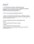 Educación en México. La realidad de las escuelas.