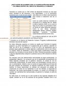 ¿Está usted de acuerdo con la clasificación que recibe Colombia dentro del Índice de Desarrollo Humano?