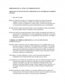 APROXIMACION AL TEMA “EL PODER POLíTICO”