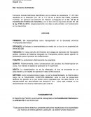 Derecho de peticion.