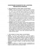 Celdas CUESTIONARIO DIAGNOSTICO DE LA MATERIA PREVENCION DE RIESGOS