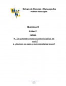 ¿De qué esta formada la parte inórganica del suelo?