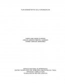 Plan Administrativo.