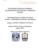 Actividad 1 unidad 1 tecnologias para el cuidado de la salud.