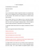 Accidentabilidad en minera saucito Seguridad industrial ¿Qué es ?