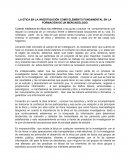 La Etica en la investigación en la formación de un Mercadólogo.