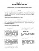 Análisis exploratorio de 4 situaciones por medio del software RStudio