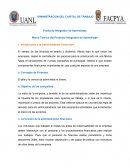 Producto Integrador de Aprendizaje Marco Teórico del Producto Integrador de Aprendizaje