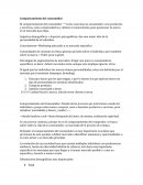 Comportamiento al consumidor.