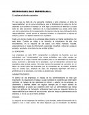 RESPONSABILIDAD EMPRESARIAL (un enfoque de derecho corporativo).