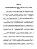 La narración El punto de vista (a partir de los apuntes de Pilar Rubio: Teoría del Lenguaje Literario).