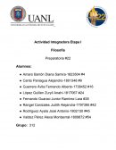 Actividad Integradora Etapa I Filosofía Preparatoria #22