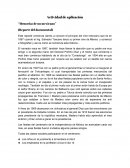 Actividad de aplicación “Memorias de un mexicano”