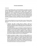 Ensayo del proceso administrativo .Éxito o facaso