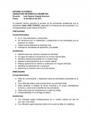 INFORME ACADÉMICO ASIGNATURA MATEMÁTICA-GEOMETRIA