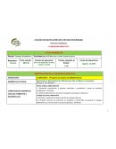 IDENTIFICACIÓN DE LA SECUENCIA DIDÁCTICA