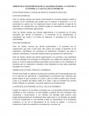 OBJETIVOS E INSTRUMENTOS DE LA MACROECONOMIA: LA POLITICA ECONOMICA Y LOS CICLOS ECONOMICOS