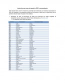 Este reporte tiene como fin mostrar el porcentaje de Evidencias que tenemos escaneadas en SAP con respecto a los embarques reales que se hicieron en cada mes. Se debe hacer en los primeros días de cada mes para el mes anterior.