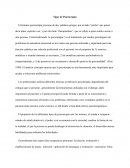 Tipos de Psicoterapia.