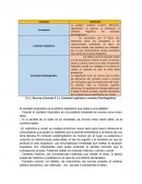 Contexto lingüístico y extralingüístico.