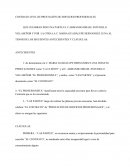 Contrato de prestación de servicios Estado de Mexico.