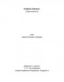 Análisis literario.