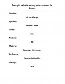 Tesis atraco en el sector en sánchez la fe.