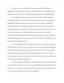 En el presente ensayo se hablara sobre el concepto de aprendizaje, finalidad del aprendizaje los tipos de aprendizaje y tipos de evaluación, sabemos que el aprendizaje es algo importante y que todo ser humano lo desarrolla porque siempre está en constan