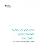 Manual de redes sociales.