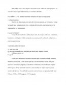 Describa una idea somera, pero exacta de los diversos aspectos que componen el trabajo. Se trata de hacer un planteamiento claro y ordenado del tema de la experimentación y de la importancia de sus implicaciones.