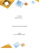 La siguiente matriz enuncia los contenidos que plasmara en la actividad de reflexión inicial, en ella como lo indica la guía de actividades, mencionara los entornos de conocimiento, contenidos del curso, y actividades a desarrollar.