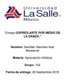 Ensayo express-arte por medio de la danza