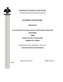 La convivencia en el aula como un factor para la mejora del aprendizaje