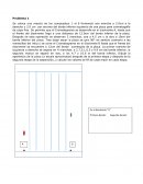 Se coloca una mezcla de los compuestos 1 al 6 formando una mancha a 2.0cm a la derecha y 2.0 cm por encima del borde inferior izquierdo de una placa para cromatogafía de capa fina.