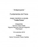 El protótipo de proyecto que decidimos utlizar y personificar es un juego mecanico a escala, la razón de nuestra elección fue la siguente ningún video, procedimiento que observamos por internet en nuestra perspectiva eran muy simples