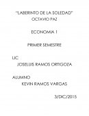 ENSAYO LABERINTO DE LA SOLEDAS.