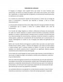 El lenguaje se configura como aquella forma que tienen los seres humanos para comunicarse. Se trata de un conjunto de signos, tanto orales como escritos, que a través de su significado y su relación permiten la expresión y la comunicación humana para 