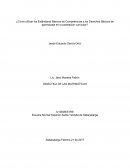 ¿Cómo utilizar los Estándares Básicos de Competencias y los Derechos Básicos de aprendizaje en la planeación curricular?