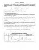 ELEMENTOS DE UNA PRUEBA DE HIPÓTESIS