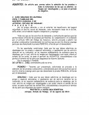 Se solicita que, provea sobre la admisión de las pruebas y dada la naturaleza de las que se admitan, se tengan por desahogadas y se pase al periodo de alegatos.