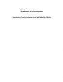 METODOLOGÍA DE LA INVESTIGACIÓN CIMENTACIÓN DEL NAICM